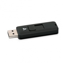 Memoria USB V7 VF232GAR-3N, 16GB, USB 2.0, Negro 