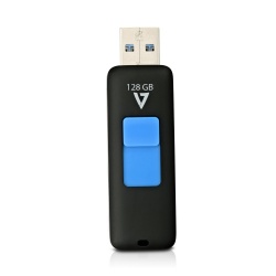 Memoria USB V7VF3128GAR-BLK-3N, 128GB, USB 3.0, Negro 
