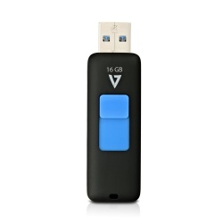 Memoria USB V7 VF316GAR-BLK-3N, 16GB, USB 3.0, Negro 