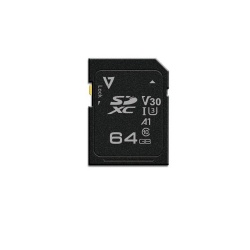 Memoria Flash V7 VFSD64GV30U3-3N, 64GB SDXC UHS-III Clase 10 