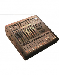 Vamav Mezcladora PMX860D, 8 Canales, Bluetooth, 1x USB, Oro 