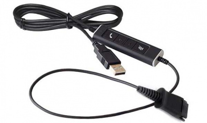 VBeT Adaptador de Audio QD - USB-A, Negro 