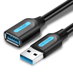 Vention Cable USB-A Macho - USB-A Hembra, 50cm 