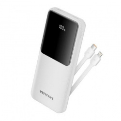 Cargador Portátil Vention Power Bank VT-FHOW0, 10.000mAh, Blanco  