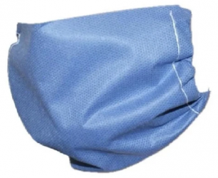 Ventronic Cubrebocas de Pellón Impermeable Grueso para Adulto, 6 - 8 Horas, Azul, 1 Pieza 