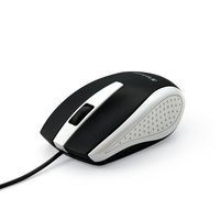 Mouse Verbatim Óptico 99740, Alámbrico, USB A, Negro/Blanco 