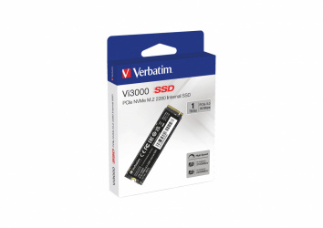 SSD Verbatim 49375 NVMe, 1TB, M.2, 2200 MB/s Escritura, 3100 MB/s Lectura, PCI Express 3.0 