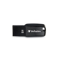 Memoria USB Verbatim Ergo, 16GB, USB A, Negro 