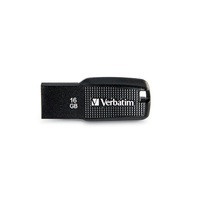 Memoria USB Verbatim Ergo, 16GB, USB-A 2.0, Negro 
