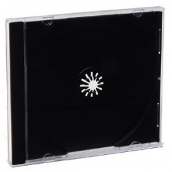 Verbatim Caja para CD/DVD, Negro, 200 Piezas 