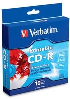 Verbatim Discos Virgenes para CD, CD-R, 10 Discos (95095) 