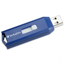 Memoria USB Verbatim Classic, 4GB, USB 2.0, Azul 