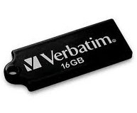 Memoria USB Verbatim Tuff-N-Tiny, 16GB, USB 2.0, Negro 