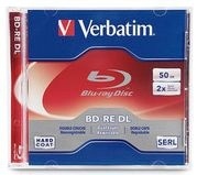 Verbatim Disco Vírgen para Blu-Ray, BD-RE, 2x, 50GB, 1 Pieza 