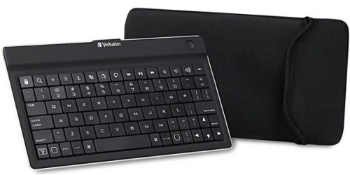 Teclado Verbatim Bluetooth Ultra Delgado 97753, Negro (Español) 