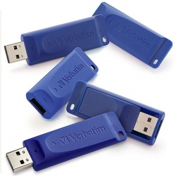 Memoria USB Verbatim Classic, 8GB, USB 2.0, Azul 