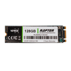 SSD Verico Raptor, 128GB, SATA III, M.2 