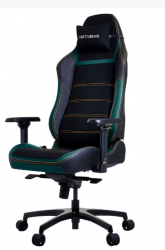 Vertagear Silla Gamer VG-PL6800SE_MG, hasta 150Kg, Negro/Verde 