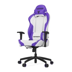 Vertagear Silla Gamer SL2000, hasta 150Kg, Blanco/Morado 