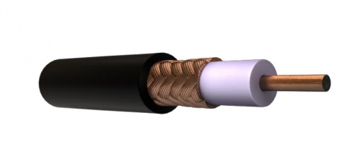 Viakon Bobina de Cable Coaxial, 20 AWG, 1000 Metros  