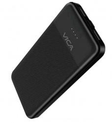 Cargador Portátil Vica Power Bank 422344, 10.000mAh, Negro  