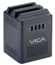 Regulador Vica Connect 800, 94-150V, 108-132V, 4 Salidas 