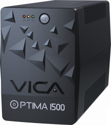 No Break Vica OPTIMA 1500 Línea Interactiva, 900W, 1500VA, Entrada 110-120V, Salida 110-120V 
