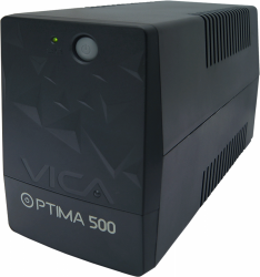 No Break con Regulador Integrado Vica Optima 500, 240W, 550VA, Entrada 127V, Salida 108V - 132V, 6 Contactos 