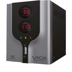 Regulador Vica R2K, 1500W, 2500VA, Entrada 127V, Salida 120V, 4 Salidas 