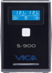 No Break con Regulador Integrado Vica S900, 550W, 900VA, Entrada 90-144V, Salida 120V, 6 Contactos 
