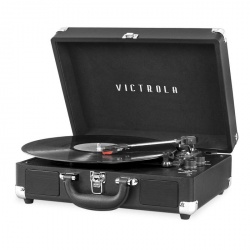 Victrola VSC-550BT-BK Tornamesa, Bluetooth, Negro 