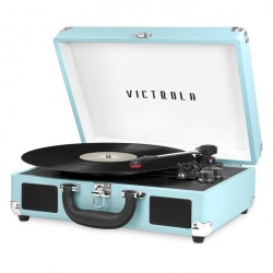 Victrola VSC-550BT-BL Tornamesa, Bluetooth, Azul 