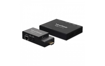 Viewsonic Kit Extensor de Video AV Alámbrico, 1x HDMI, 1x RJ-45, Negro 