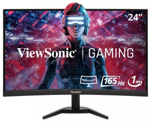 Monitor Gamer Curvo ViewSonic VX2418C LCD 24