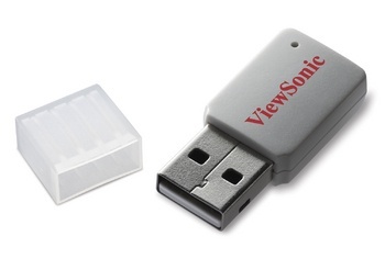 ViewSonic Adaptador de Red USB WPD-100, para PJD7383i y Pro8 Series 