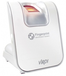 ViRDI Lector Biométrico de Huella BioSmart FOH02, USB, Blanco 