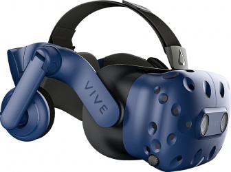 VIVE Kit de Realidad Virtual VIVE PRO FULL KIT, 110°, Visor/Controles/2x StreamVR Base Station, Azul 