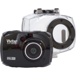 Cámara Deportiva Vivitar DVR 787HD, 12MP, Full HD, MicroSD, Negro 