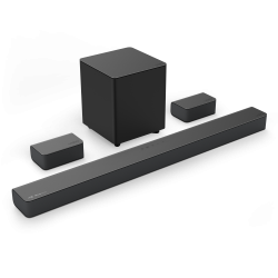 Vizio Barra de Sonido con Subwoofer M51AX-J6, Bluetooth, Alámbrico/Inalámbrico, 5.1 Canales, 200W RMS 