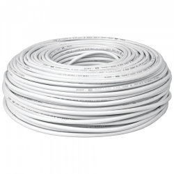 Volteck Bobina de Cable, 10 AWG, 100 Metros, Blanco 