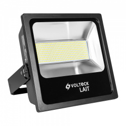 Volteck Reflector LED, 200W, Negro 