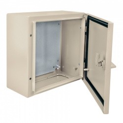 Volteck Gabinete Metálico para Pared 46382, Crema 