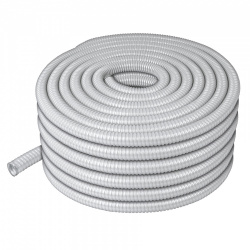 Volteck Tubo Flexible PVC 1”, 50 Metros, Gris 