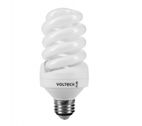 Volteck Foco LED FC-20E, Luz Cálida, Base E26/E27, 20W, 1140 Lúmenes, Blanco, Ahorro del Ahorro del 73% vs Foco Tradicional 75W 