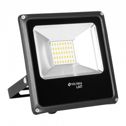 Volteck Reflector Delgado LED 48219, 20W, Negro 