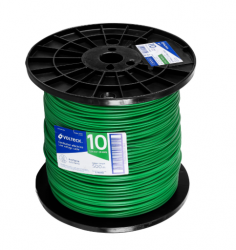 Volteck Bobina de Cable Eléctrico, 10 AWG, 500 Metros 