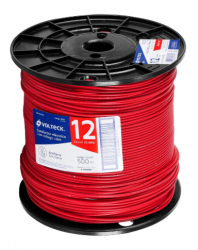Volteck Bobina de Cable Eléctrico, 12 AWG, 500 Metros 