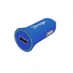 Vorago Cargador de Auto AU-101, 5V, 1x USB 2.0, Azul 