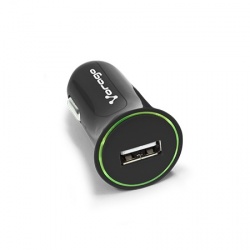 Vorago Cargador de Auto AU-101, 5V, 1x USB 2.0, Negro 