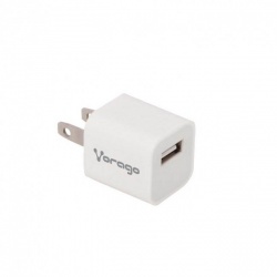 Vorago Cargador para Pared AU-105, 5V, 1x USB 2.0, Blanco 